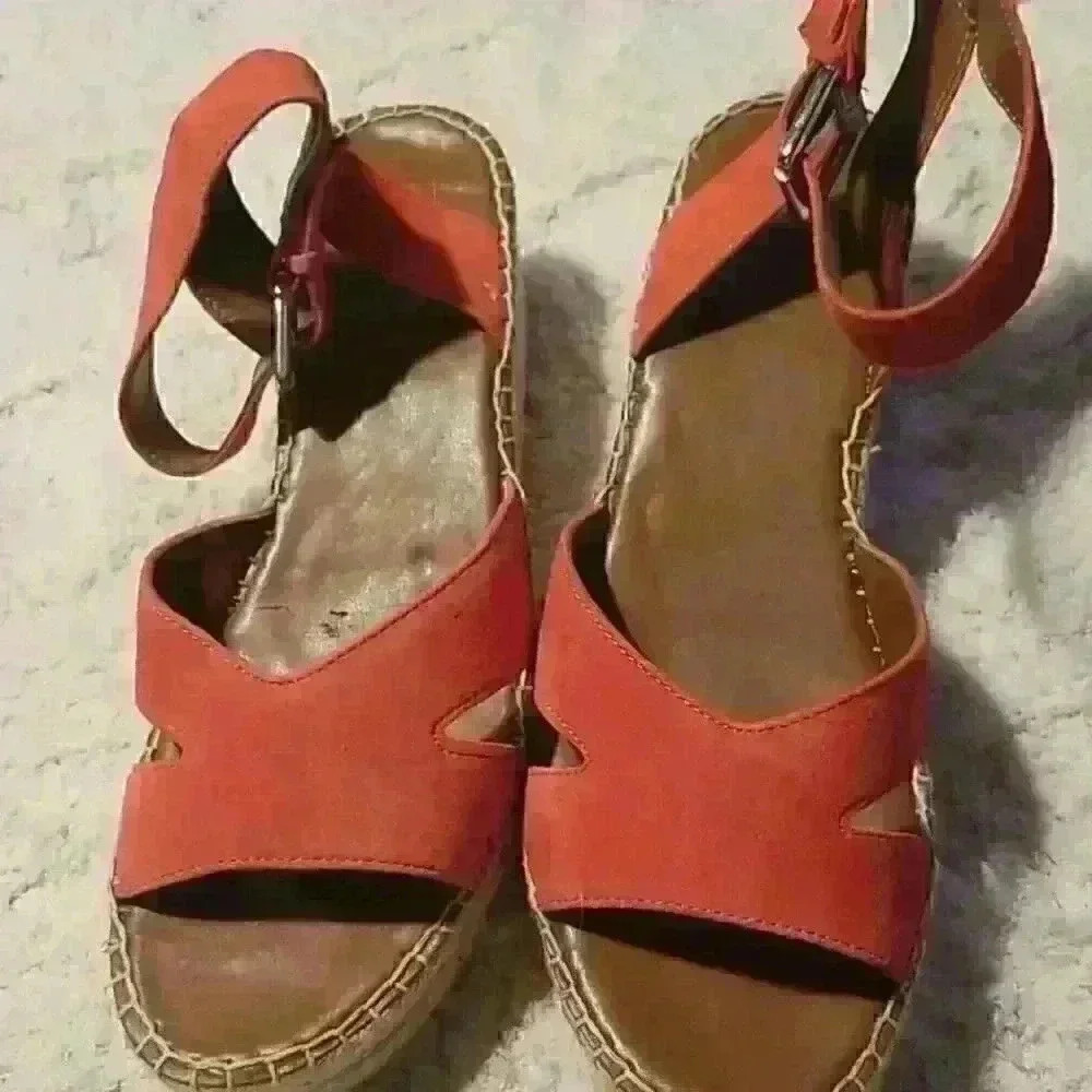 Franco Sarto platform sandals sz 9 1/2 - Picture 7 of 7